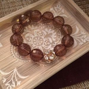 Beaded stretch bracelet